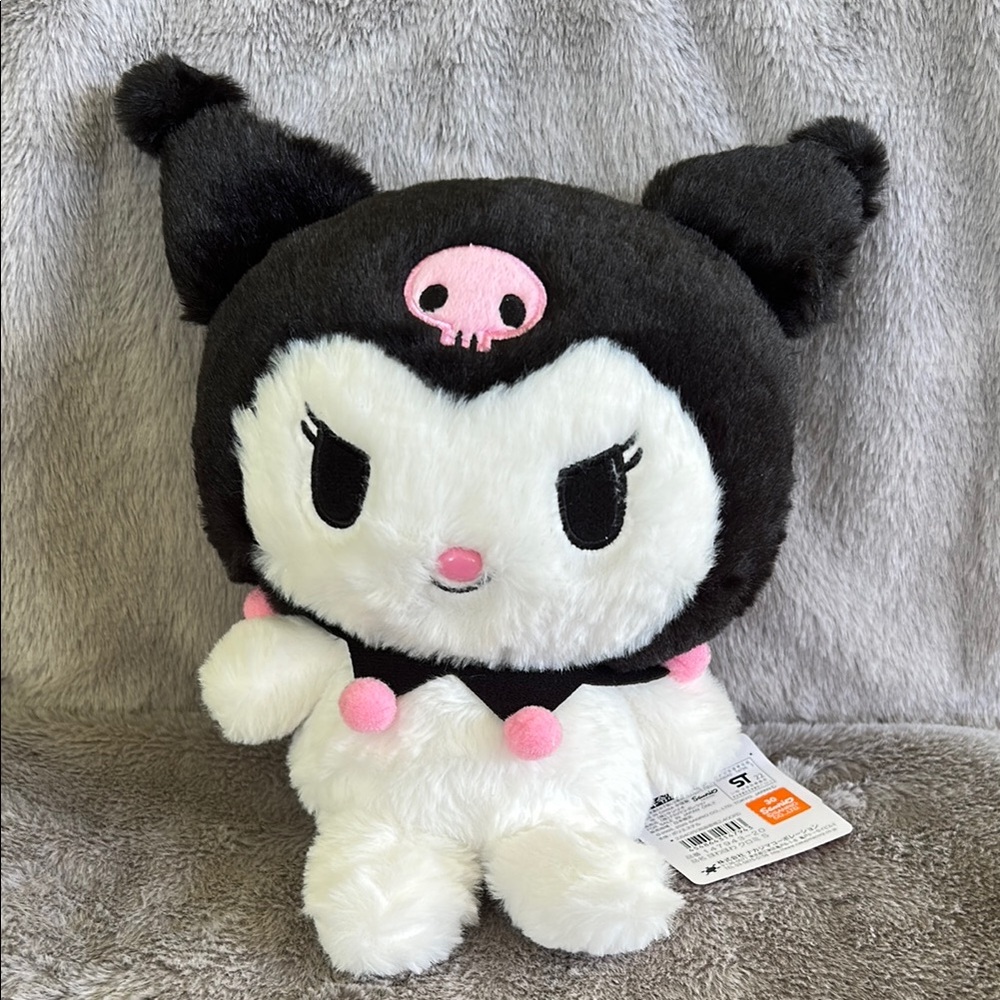 Sanrio Kuromi Classic Plush with Pink Accents